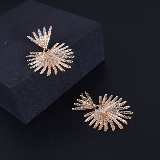 Spiky Plant Gift Earrings Dangle Women Fashion Jewelry Jewellery