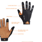 Full finger cycling gloves