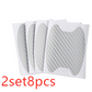4pcs / set of door stickers carbon fiber scratch-resistant car handle stickers