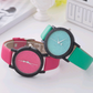 Stylish and simple starry belt watch, female frosted quartz watch student couple watch pair