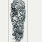Waterproof full arm tattoo sticker