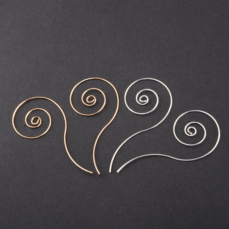 Swirl Ear Stud Fashion Earrings for Women Party Jewelry Gift