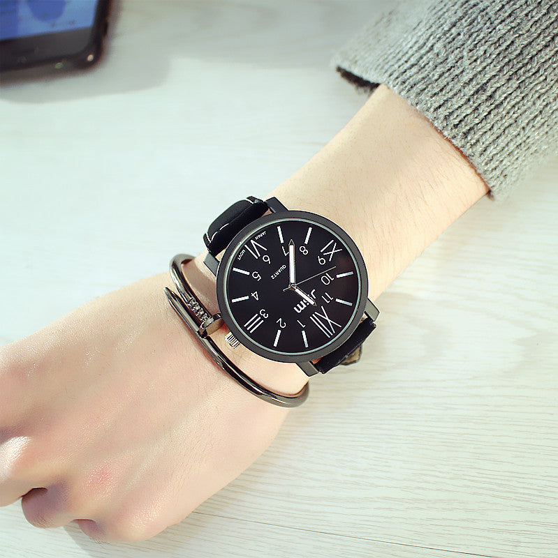 Belt couple quartz watch