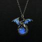 Glowing Dragon Pendant Necklace