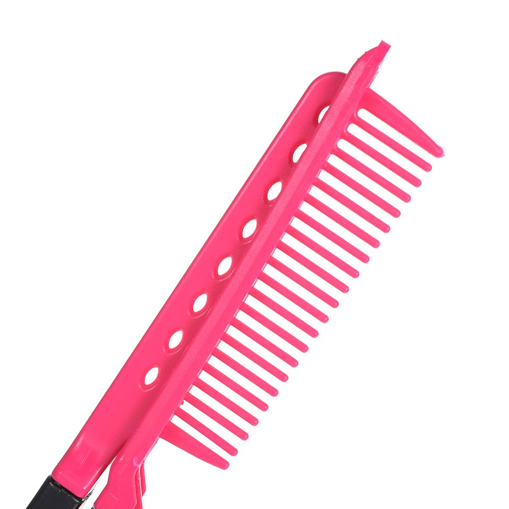 V-shaped clip messy hair comb