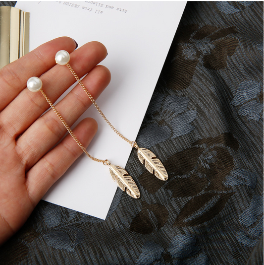 Feathers Tassel Pendant Gift Earrings Dangle Women Fashion Jewelry Jewellery