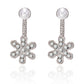 Cute Snowflake Stud Earrings Female Girl Fashion Earrings Birthday Holiday Gifts