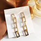 Geometric Chain Rings Jewelry Fashion Dangle Earrings for Girls Party Birthday Gift