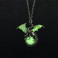 Glowing Dragon Pendant Necklace