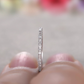 Women Rhinestone Wedding Engagement Ring Jewelry