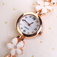 Lvpai New Luxury Casual Fashion Bracelet Watch Flower Strap Wristwatch Dress Elegance Quartz Watch For Women Gift Watch
