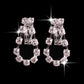 Foreign trade explosion, jewelry, bridal suit, crystal necklace, earrings, rings, suits, four sets of sets of jewelry wholesale