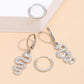 Snake Detail Drop Earrings Cute Dangle Earrings Women Jewelry Gift for Her