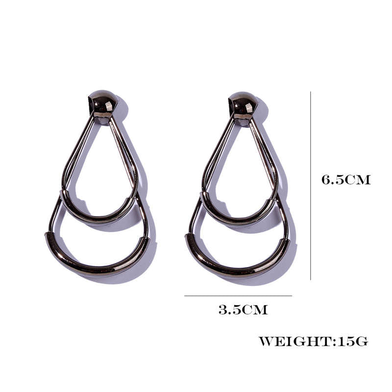 Swing Shape Ear Drop Earrings Dangle Women Fashion Jewelry Gift for Her