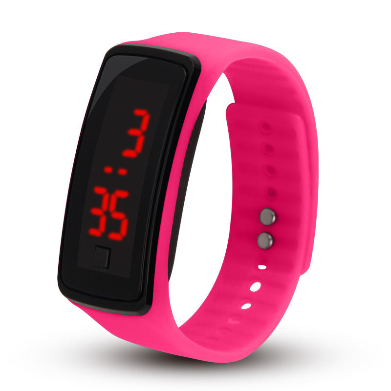 Led bracelet watch