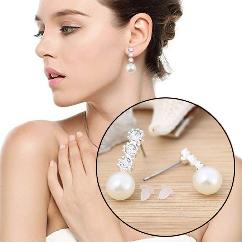 Cute Faux Pearl Studs  Fashion Earrings for Women Party Jewelry Gift
