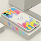 New Style Silicone Phone Case Rainbow Smiley
