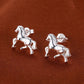 Horse Stud Earrings Female Girl Fashion Earrings Birthday Holiday Gifts