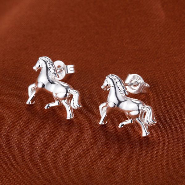 Horse Stud Earrings Female Girl Fashion Earrings Birthday Holiday Gifts