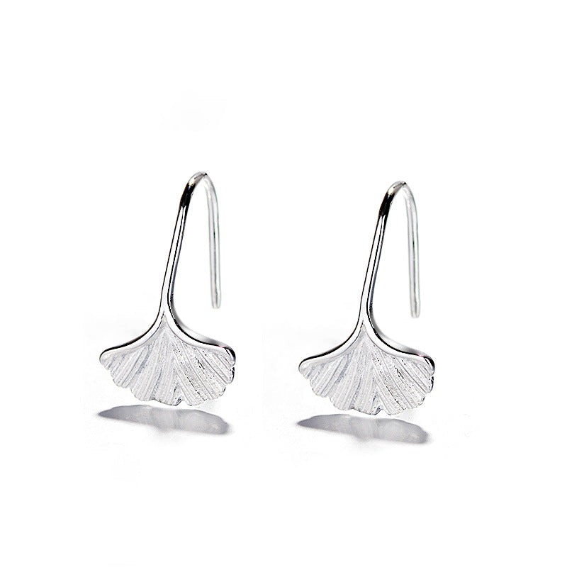 Ginkgo Hook Earrings Women Jewelry Mom Gift Everyday Wear Earrings