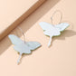 Green Moth Earrings Dangling Drop Earring Women Girls Gifts Jewelry Accessories