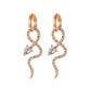 Snake Design Drop Earrings Cute Dangle Earrings Women Jewelry Gift for Her