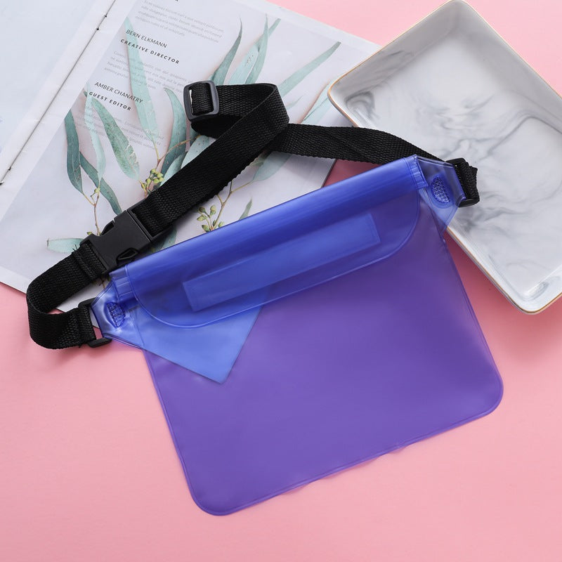 Three-layer Sealed Waterproof Waist Bag PVC