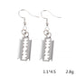 Razor Design Pendant Drop Dangle Earrings Women Jewelry Gift for Her Accessories