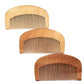 Peach wood comb advertising small wooden comb hair comb massage comb health comb