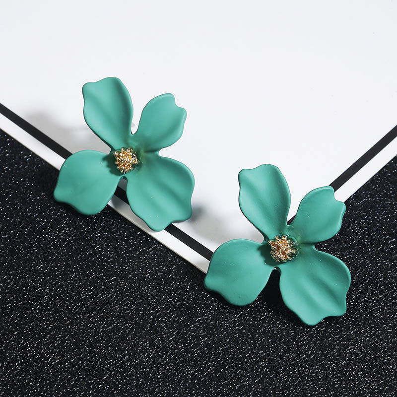 Cute Small Flower Stud Earrings Women Girl Sweet Earring Studs Jewelry Gifts Fashion Jewel Everyday Wear Accessories