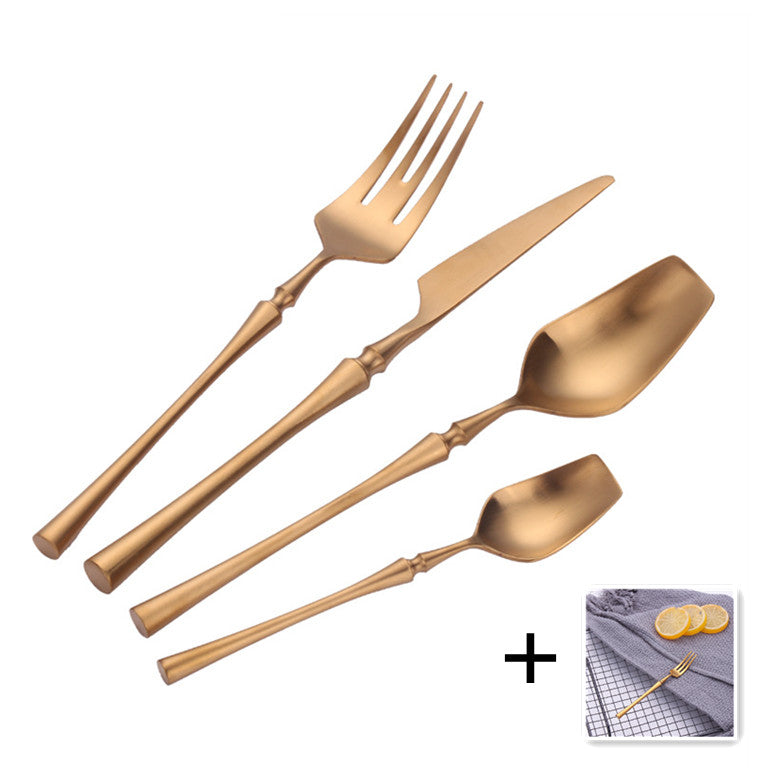 Four-piece Stainless Steel Cutlery Spoon