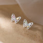 Cute Colorful Crystals Stud Earrings Women Fashionable Luxurious Earrings