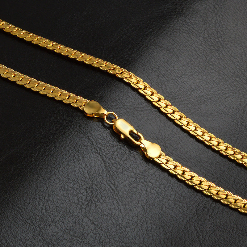 Gold-plated necklace