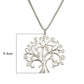 54MM Big Tree Of Life Pendant Necklaces Drilling CZ Zircon Multi Layers Chains Long Necklace Jewelry Gifts For Her