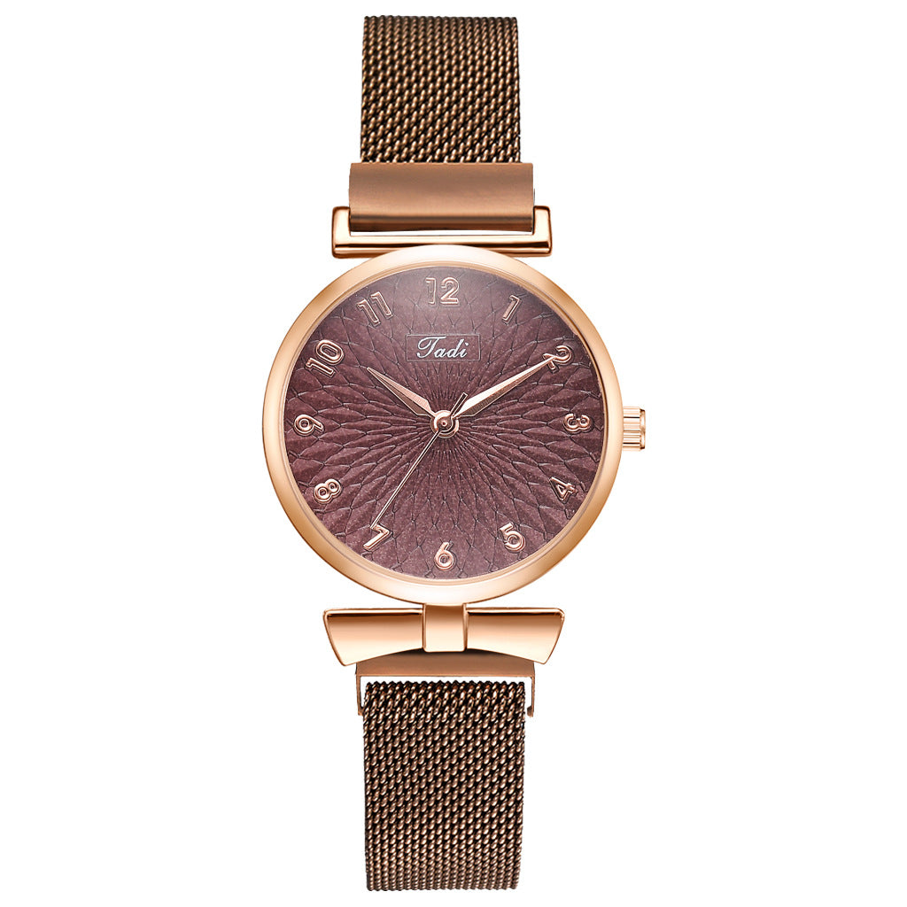 Fashion Mesh Strap Ladies Quartz Watch