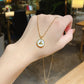 Simple Titanium Steel Pearl Necklace Female Niche Design Sense
