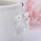 Textured Hanging Circle Dangle Fashion Earrings for Women Stylish Party Jewelry Gift