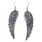 Angel Wings Pattern Jewelry Fashion Dangle Earrings for Girls Party Birthday Gift
