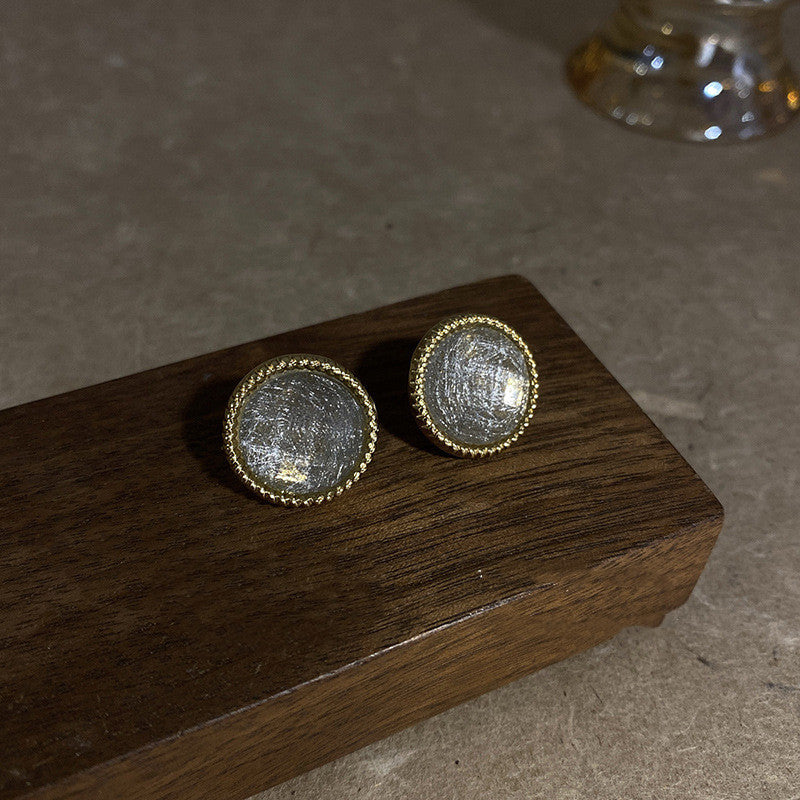 Holographic Stud Earrings for Girls Women Stud Jewelry Gift Accessories