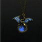 Glowing Dragon Pendant Necklace