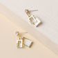 Rectangular Gift Earrings Dangle Women Fashion Jewelry Jewellery