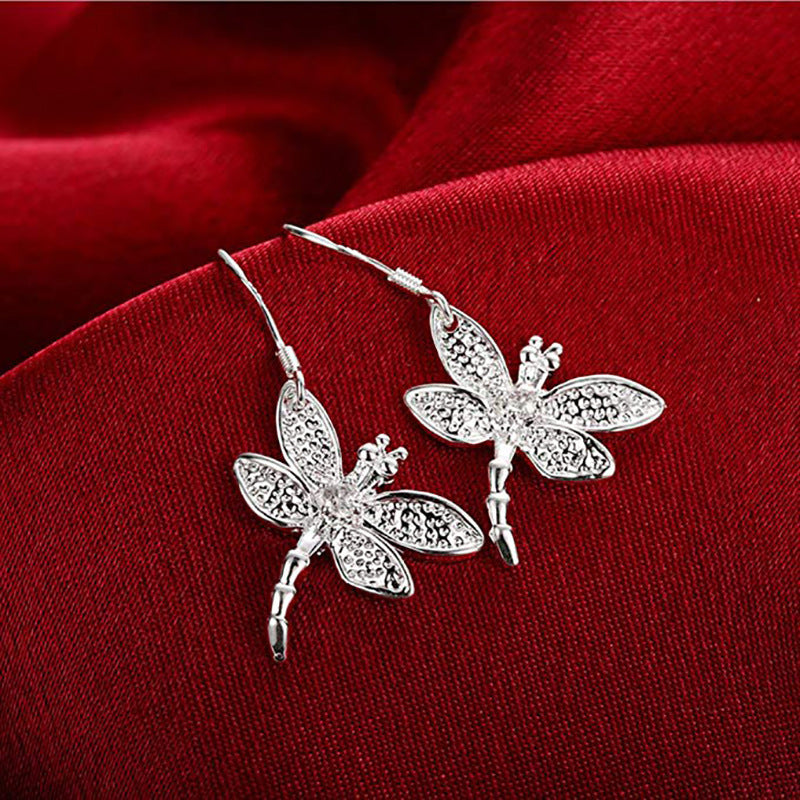 1Pair Dragonfly Drop Earrings Women Jewelry Mom Gift Everyday Wear Earrings