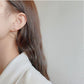 Mismatched Large Heart Stud Earrings Women Jewelry Mom Gift Everyday Wear