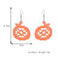 Hollow Apple Design Dangling Drop Earring Women Girls Gifts Jewelry Accessories