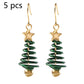 Christmas Earrings Tree Star DIY Earrings