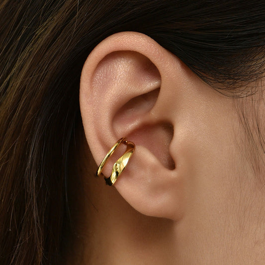 1pc Geometric Ear Cuff Earring for Girls Women Stud Jewelry Gift Accessories