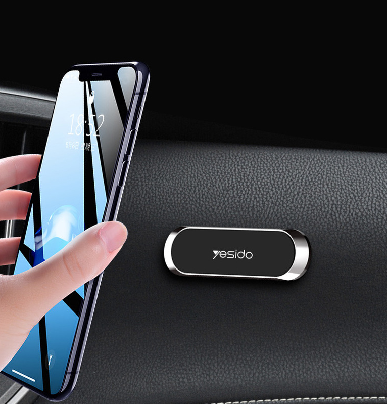 Mobile phone holder with magnet