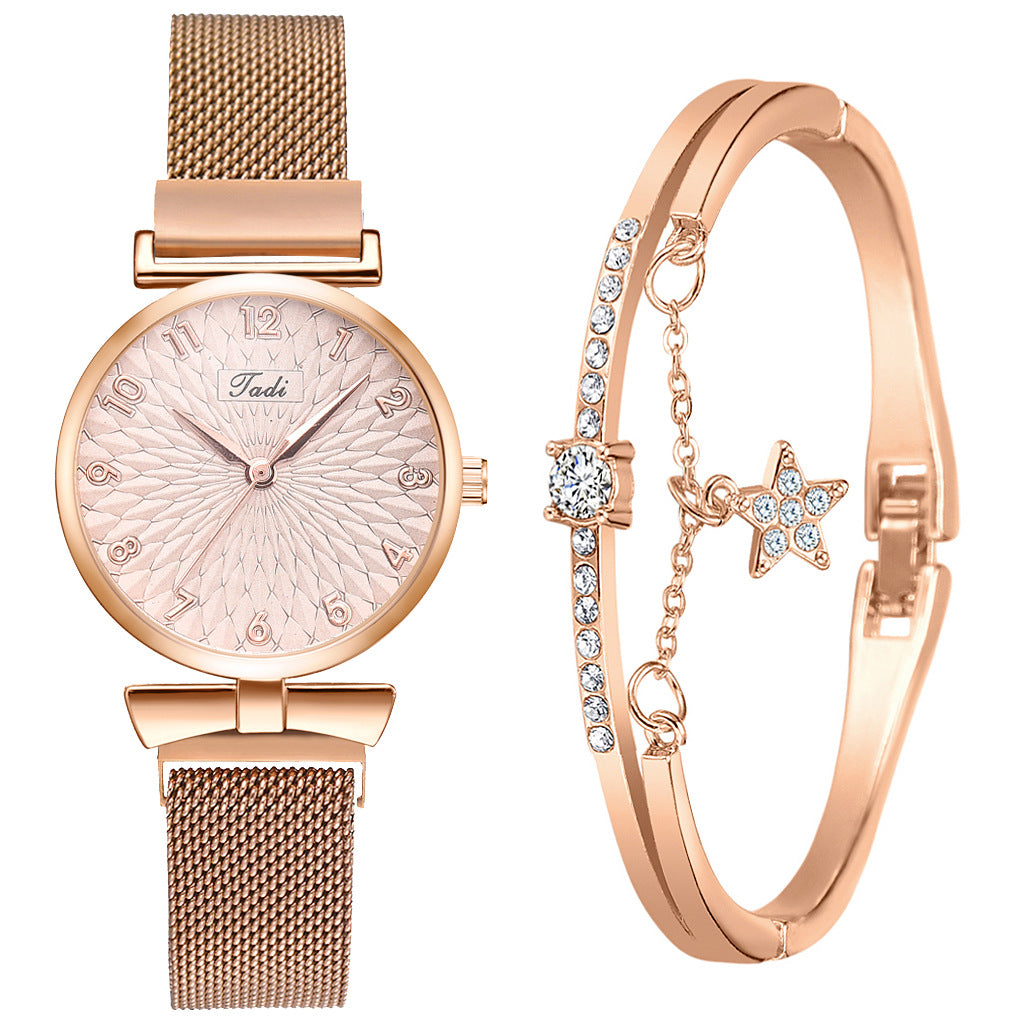 Fashion Mesh Strap Ladies Quartz Watch