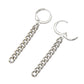 Metal Chain Hoop Dangle Fashion Earrings for Women Stylish Party Jewelry Gift