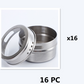 Visible stainless steel spice jar